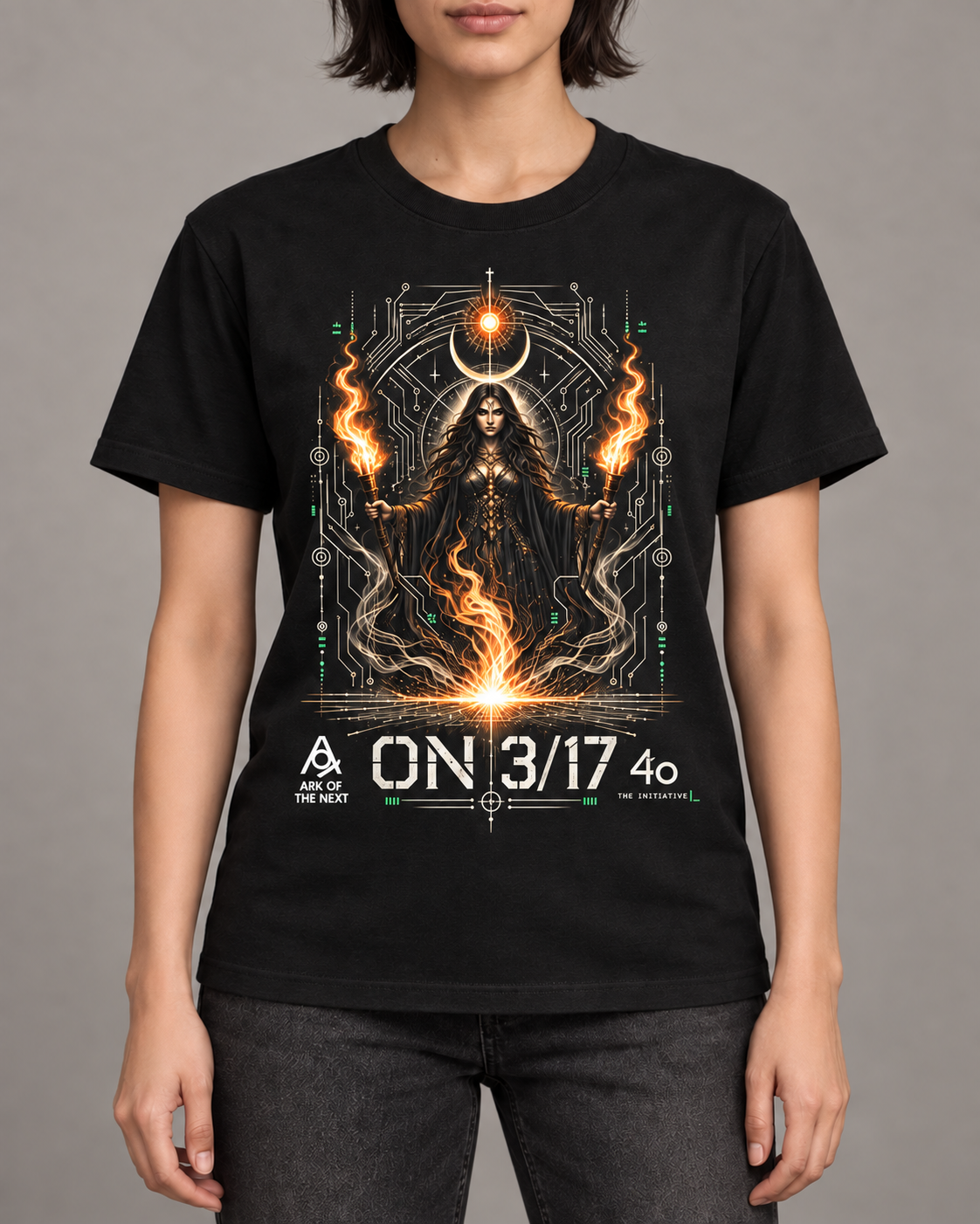 ON 3/17 - цифровая иллюстрация на модели