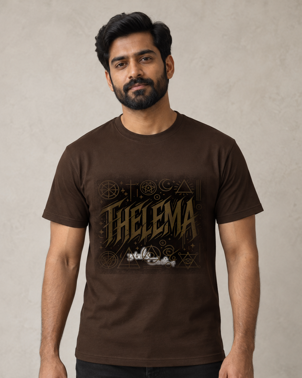 Thelema - Тёмный шоколад, цифровой вид на модели